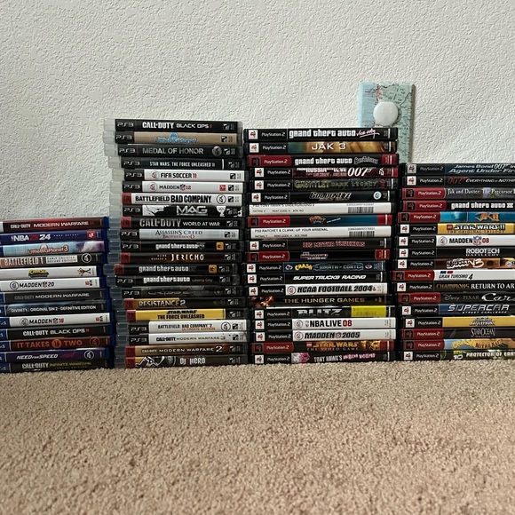 PS2/PS3/PS4 Games